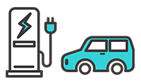 ご宿泊者様限定　電気自動車　充電無料